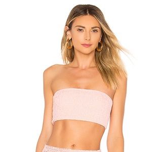 Lara striped blush bikini set - Tularosa (small)